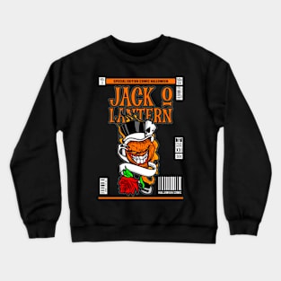 JACK O LANTERN CARD Crewneck Sweatshirt